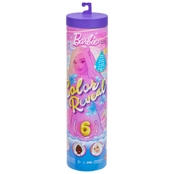 Păpușa barbie color reveal seria "animale de balon" 3