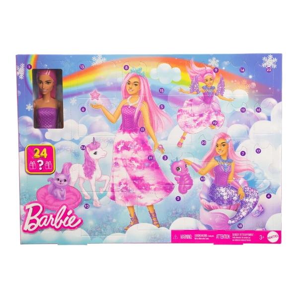 Calendarul advent barbie "lumea magică" 3