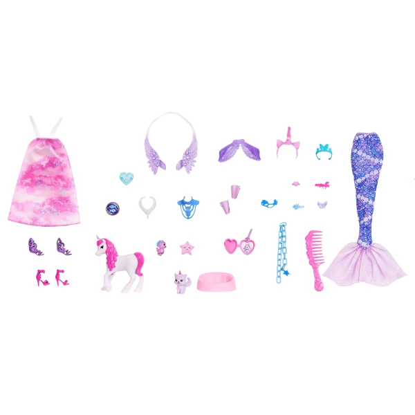 Calendarul advent barbie "lumea magică" 4