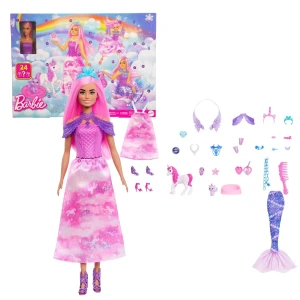 Calendarul advent barbie "lumea magică"
