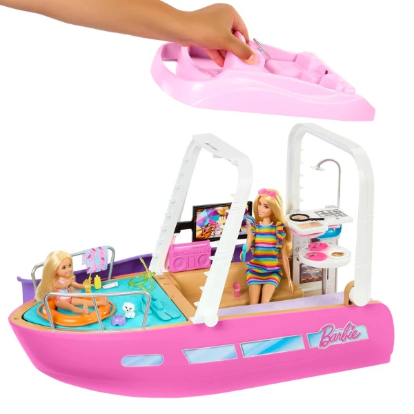 Set de joacă barbie "barca de vis" 5