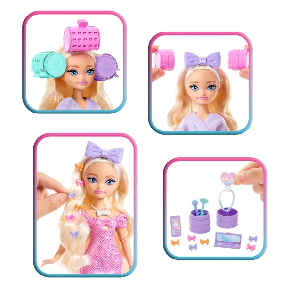 Păpușa barbie dream besties, "pregătiri cu barbie - malibu" 7