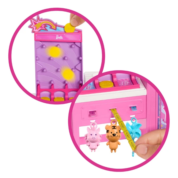 Set de joacă barbie, seria "detectivi pe plajă", păpușa malibu 5