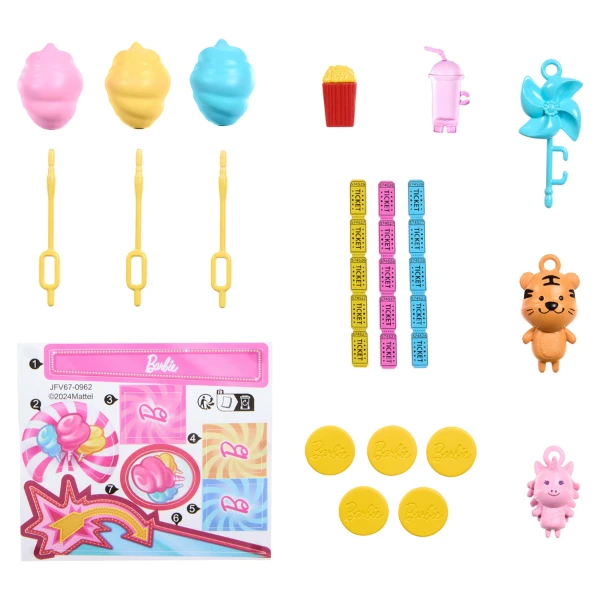 Set de joacă barbie, seria "detectivi pe plajă", păpușa malibu 4