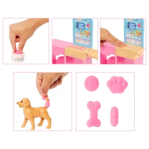 Set de joacă barbie "clinica veterinară" Thumbnail 7