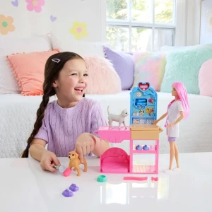 Set de joacă barbie "clinica veterinară" Thumbnail 7