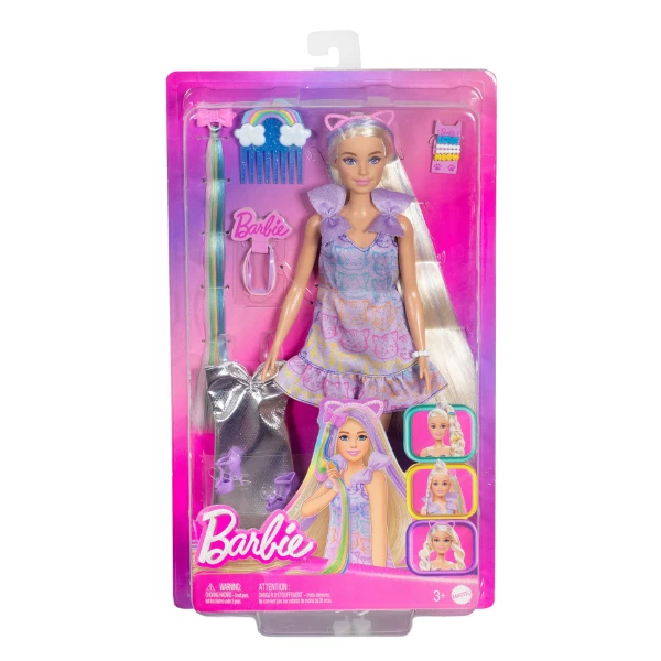 Păpușa barbie "fun &amp; fancy" cu accesorii pentru coafat 4