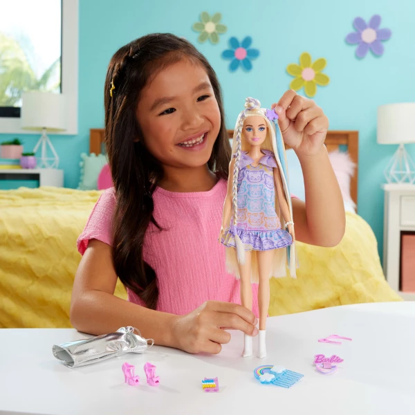 Păpușa barbie "fun &amp; fancy" cu accesorii pentru coafat 8