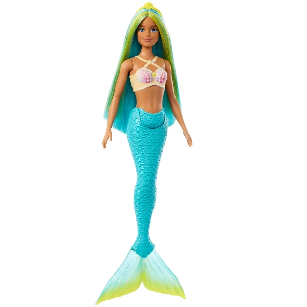 Papușa barbie dreamtopia "sirena cu păr multicolor", 4 modele 6