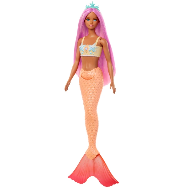 Papușa barbie dreamtopia "sirena cu păr multicolor", 4 modele 7