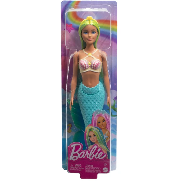 Papușa barbie dreamtopia "sirena cu păr multicolor", 4 modele 3
