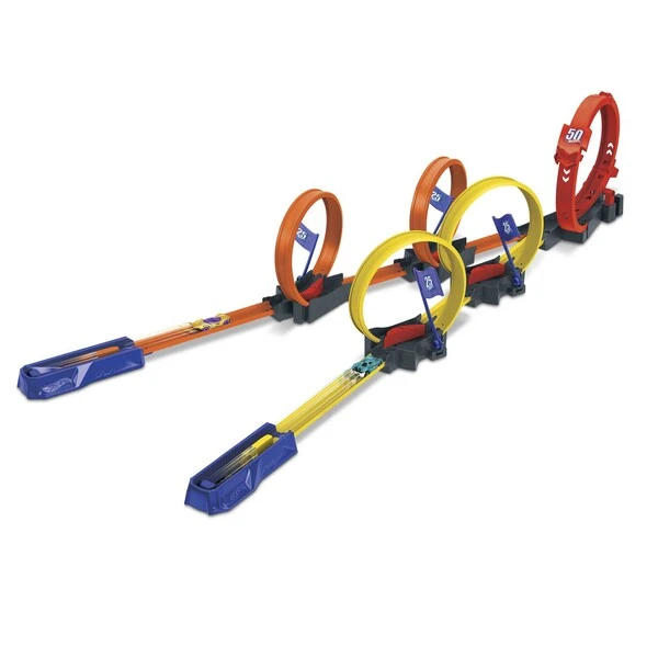 Hot wheels pistă "cursă cu mai multe circuite" 4