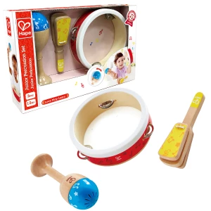 Set de instrumente muzicale din lemn