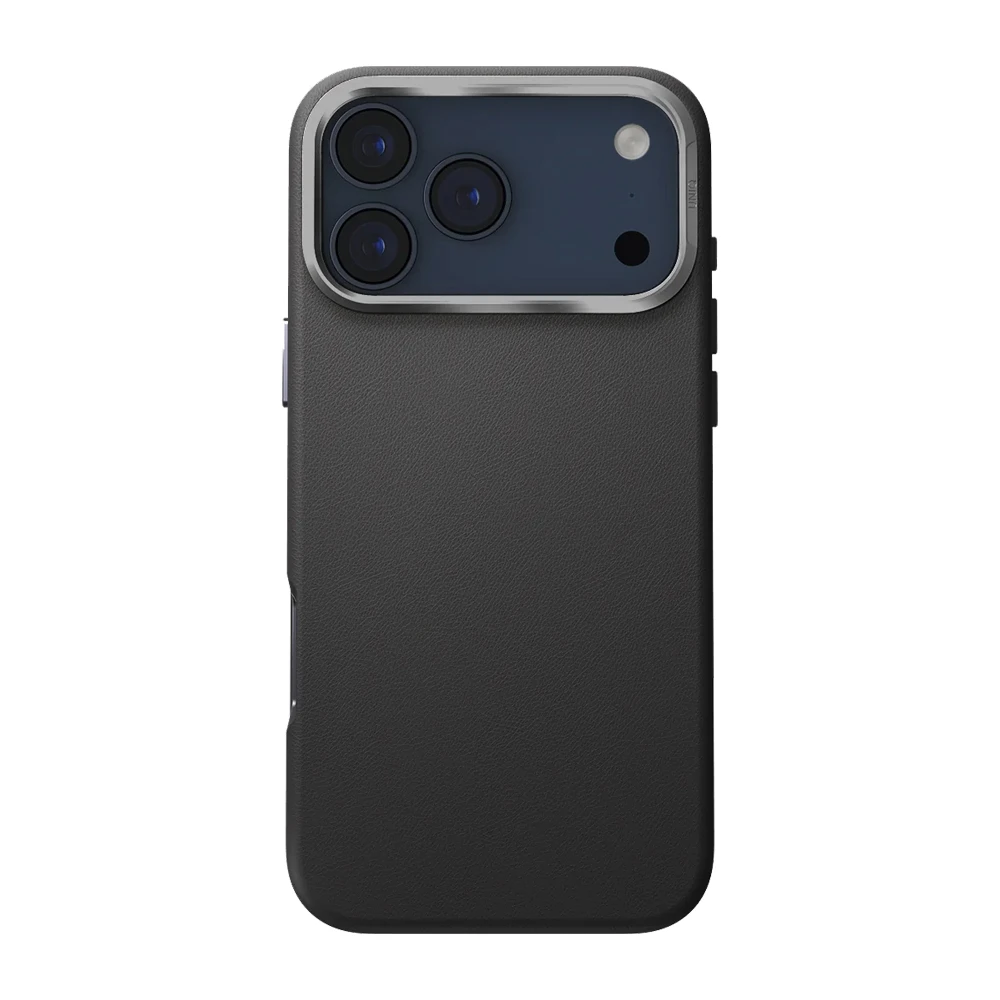 Чехол uniq для iphone 17 pro (2025) 6.3 hybrid magclick lyden, dallas black 2