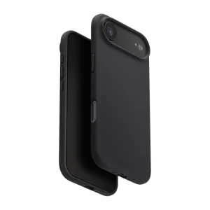 Uniq case for iphone 17 air (2025) 6.6 hybrid magclick lino,  charcoal grey