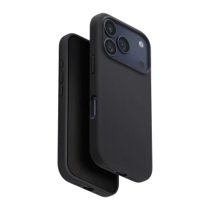Uniq case for iphone 17 pro max (2025) 6.9 hybrid magclick lino, charcoal grey