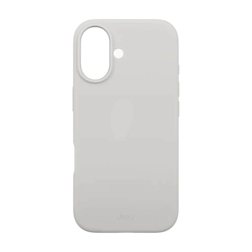 Uniq чехол для iphone 17 (2025) 6.3 гибридный magclick lino, mist grey 3