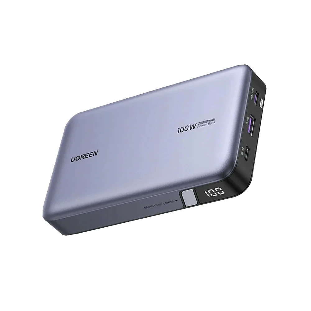 Ugreen power bank nexode two-way fast charging 20000mah, 100w, grey 2