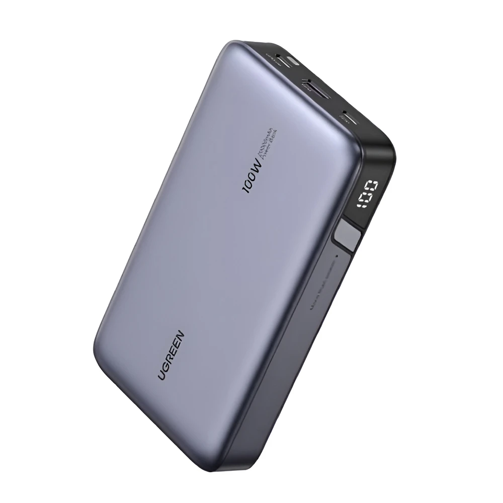 Ugreen power bank nexode two-way fast charging 20000mah, 100w, grey 3