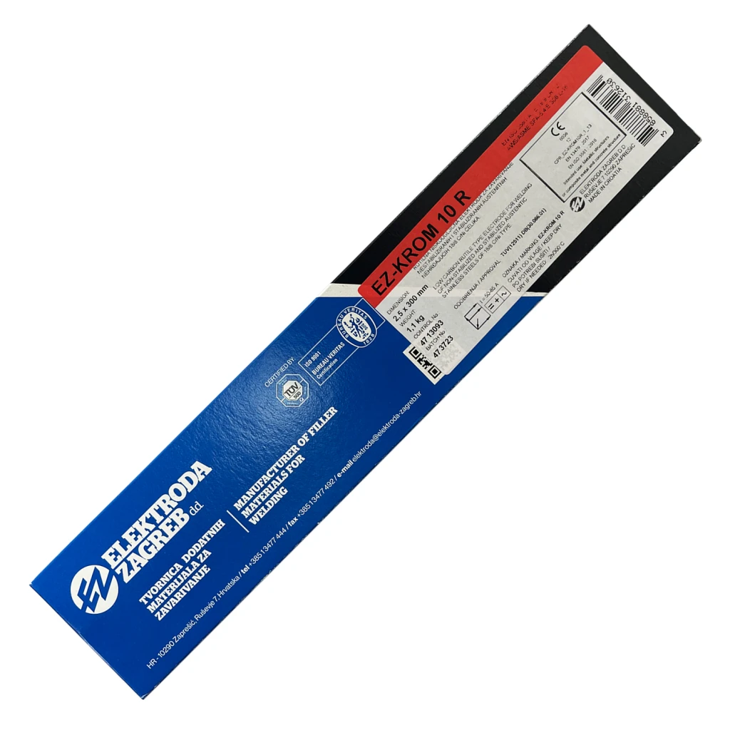 Electrozi otel inoxidabil ez krom 10r 2,5*300 1.1kg (croatia) 2