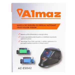 Masca de sudura almaz cu reglaj automat true color vision Thumbnail 3