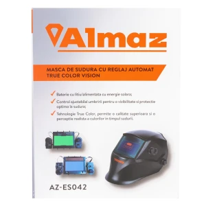Masca de sudura almaz cu reglaj automat true color vision Thumbnail 2