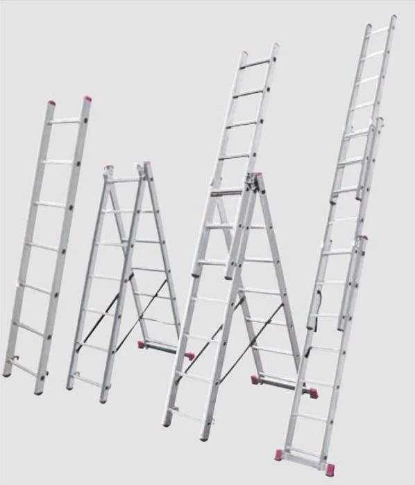 Лестница раздвижная комбинированная technoworker 3x6 3