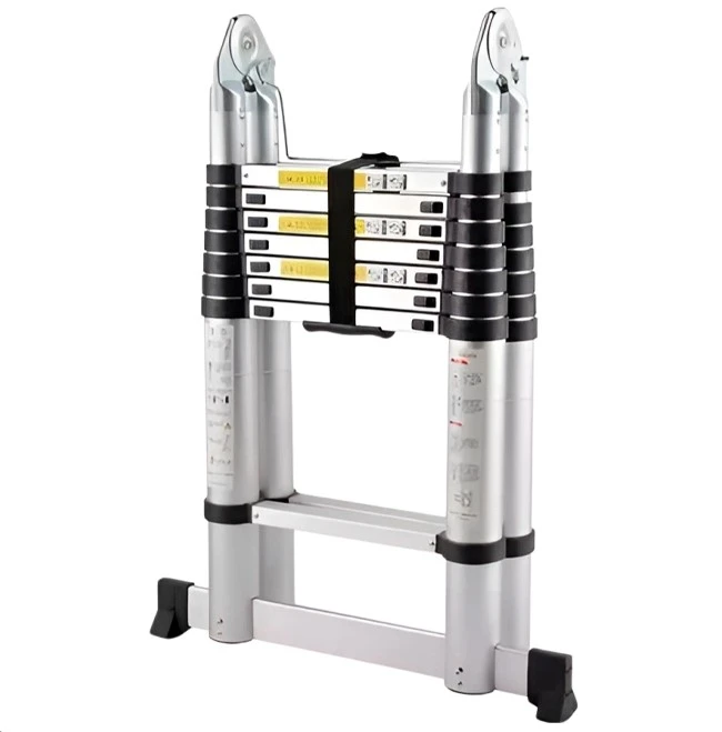 Лестница двойная телескопическая technoworker 5x2 3