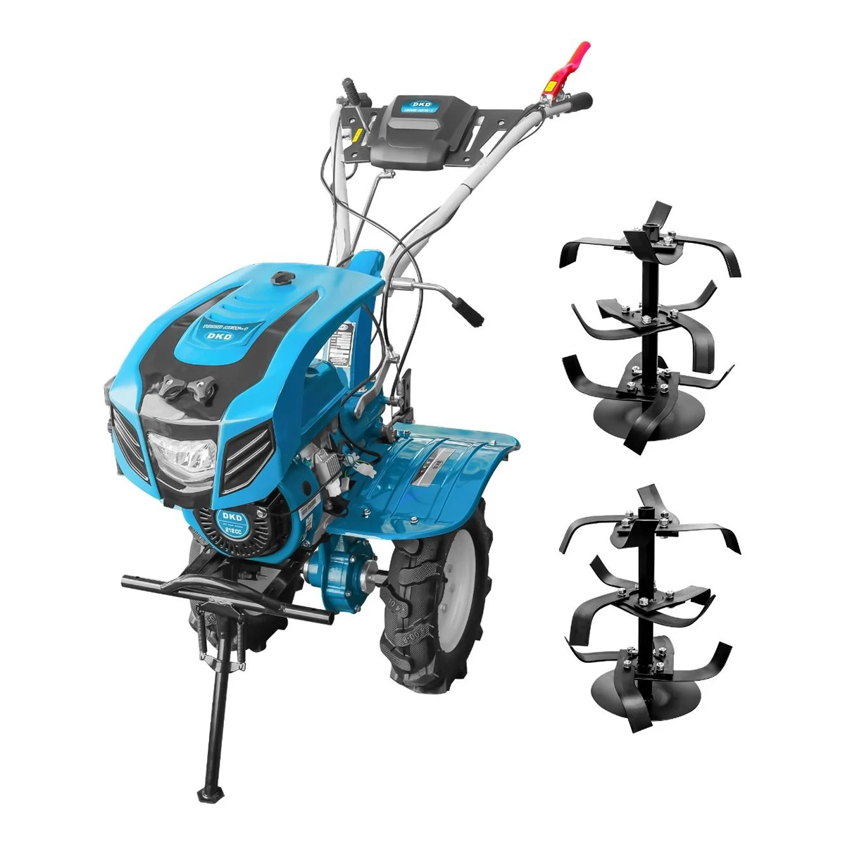 Мотоблок dkd 1000 b new 1 + фреза (vor58563) 2
