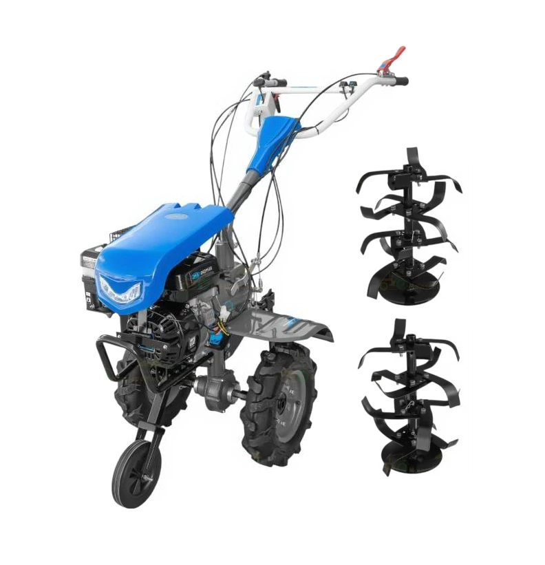 Мотоблок dkd 950g — 7 лс с капотом + фреза (vor82513) 2