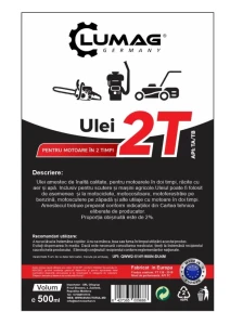 Двухтактное масло lumag 2t 0.5 л (произведено в ес) Thumbnail 3