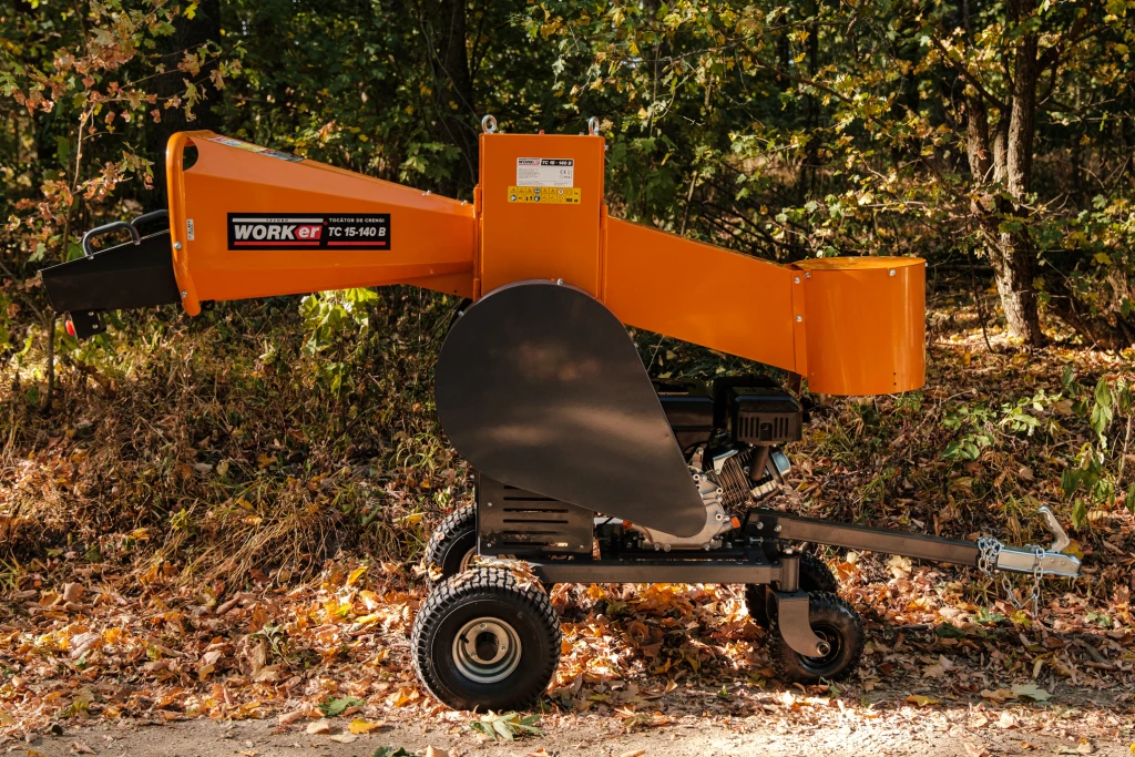 Измельчитель веток бензиновый technoworker tc 15-140 b  10