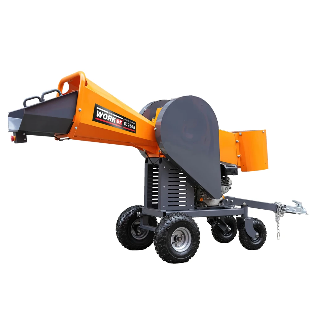 Измельчитель веток бензиновый technoworker tc 7-60 b  2