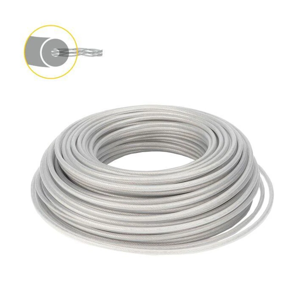 Fir nylon tatta rotund 3.5mm*15m cu insertie metalica tt2009 2