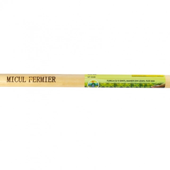 Вилы металлические с деревянной ручкой micul fermier 1520mm 4