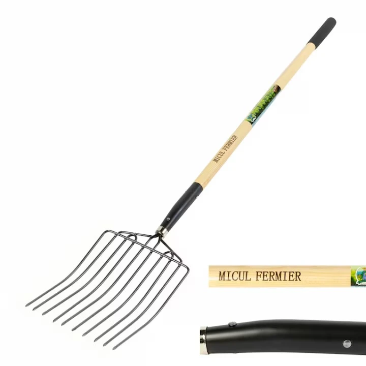 Вилы металлические с деревянной ручкой micul fermier 1600mm 4