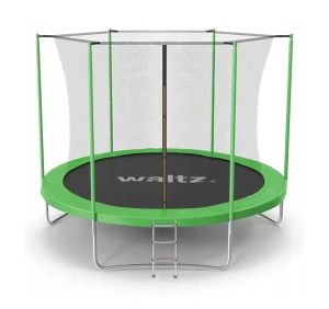 Батут WALTZ PI 2,44 Зеленый, внутренняя сетка
