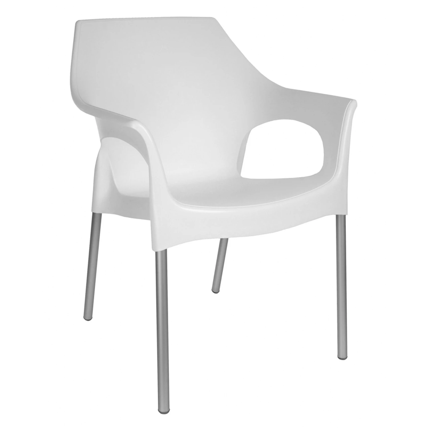 Пластиковый стул stella (белый) 2