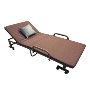 Складная кровать с матрасом Waltz L80 (Коричневый)