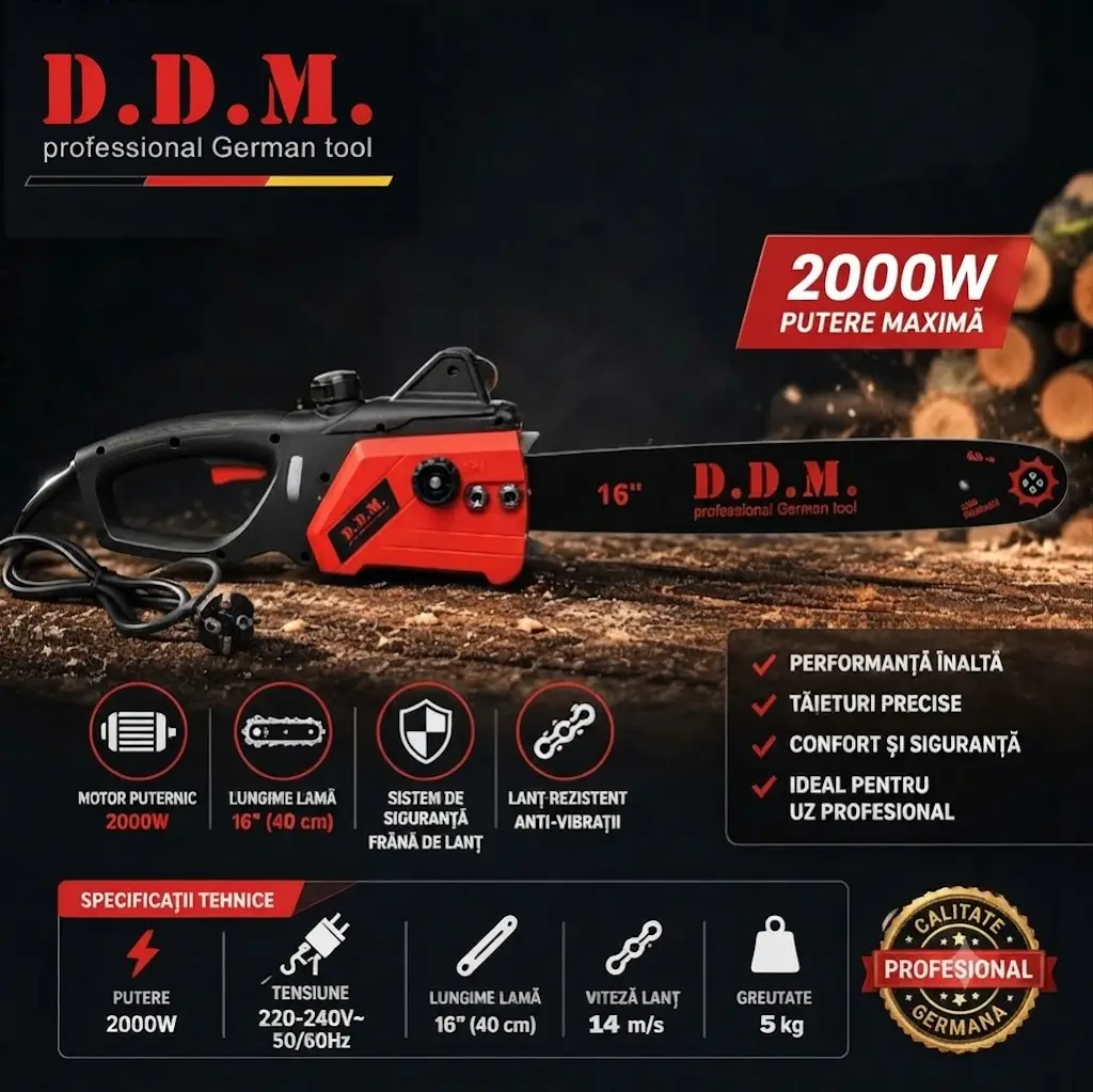 Fierăstrău electric profisional  - 2000w 2