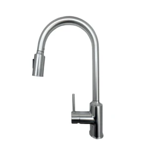 Кухонный смеситель sandonna (cami satin nickel)