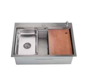 Кухонная мойка handmade SanDonna HD7050 (Серебристый)