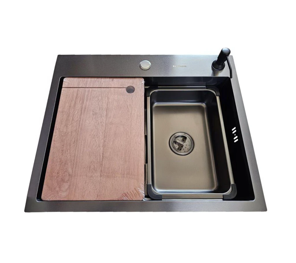 Chiuveta handmade sandonna hd7050 negru 2