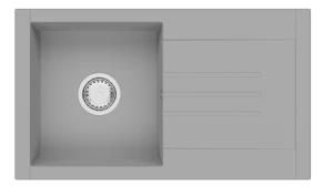 Кухонная мойка SanDonna Arona 760 (Титан) 