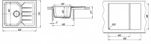 Lora 620 chiuveta dr. gans (bej-dune) Thumbnail 2