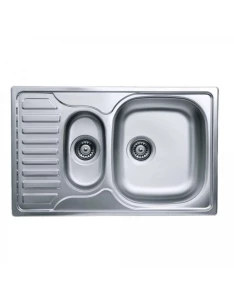 Chiuveta blat 2 cuve, inox FREDDO 78*49 SN9023D