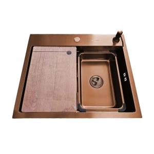 Кухонная мойка sandonna hd7050 copper