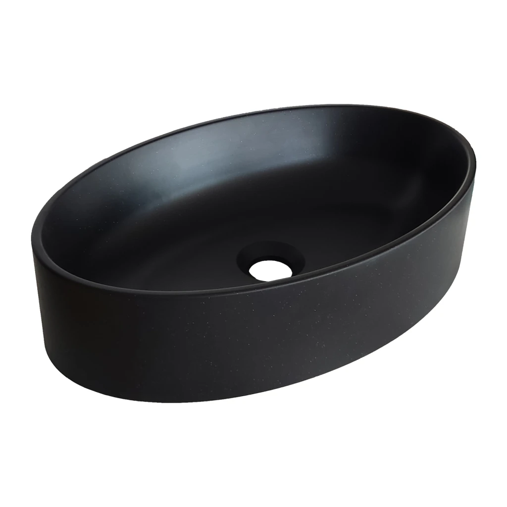 Arondi 500 lavoar sandonna pe blat (negru metalic) 2