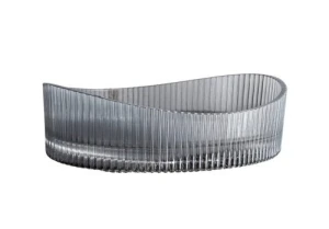 Раковина из закаленного стекла sandonna gala oval neuniform (gri)