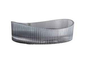 Раковина из закаленного стекла SanDonna Gala Oval Neuniform (Gri)